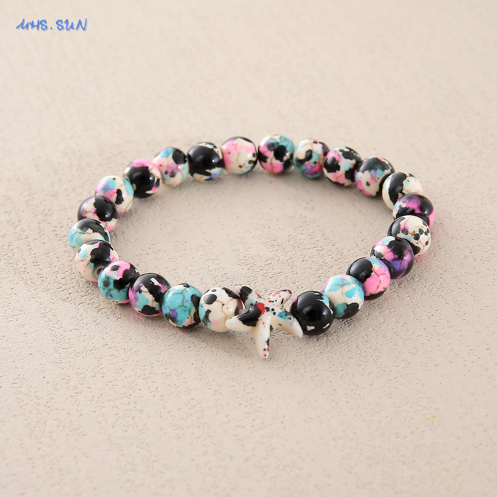 Bracciale Di Perline Di Tartaruga Marina Bracciale Di Tartaruga Turchese In Pietra Naturale Per Donne Regali Di Gioielli Classici Per Uomini