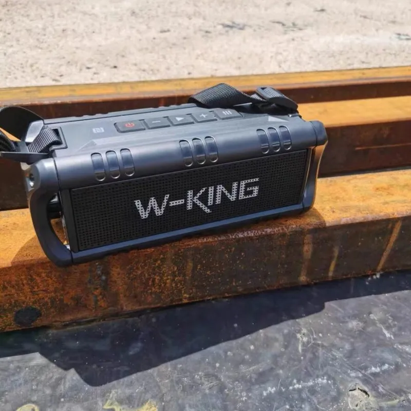 

W-KING D8 Bluetooth Speaker Portable Waterproof Subwoofer Home Theater 3D Stereo Subwoofer Speaker Wireless Outdoor Camping Spea