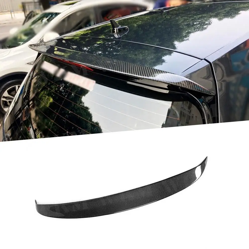 

for MK7 Carbon Fiber Rear Roof Trunk Wing Spoiler for Volkswagen VW Golf 7 VII MK 7 GTI R 2014-2018 Not Standard