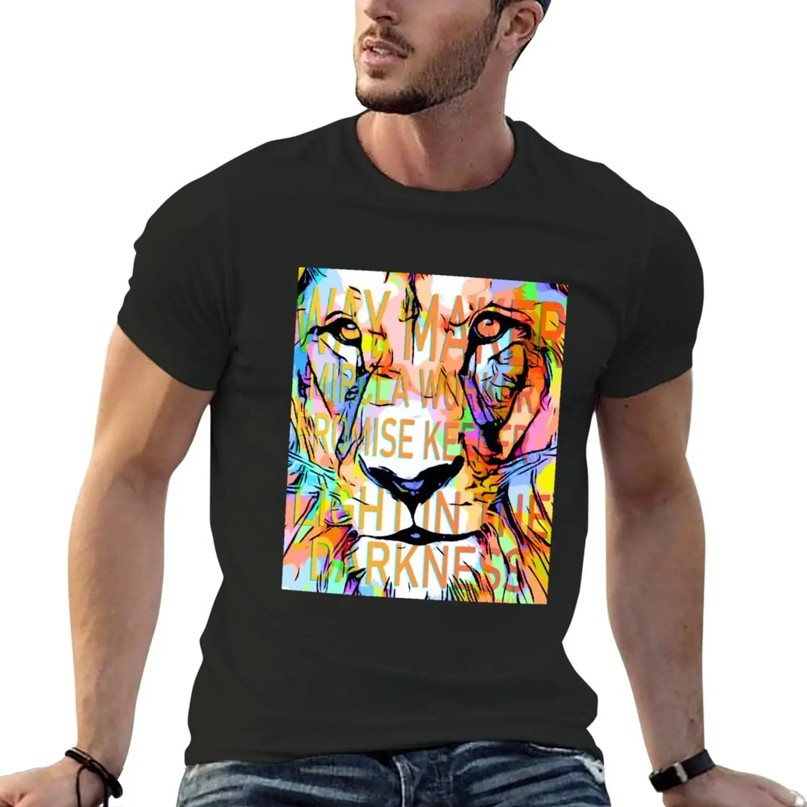 Way Maker Miracle Worker, Light In Questo Mondo-Idea Regalo-T-Shirt Jesus Freak - Christian Faith