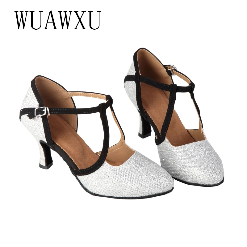 Latin dance shoes women's dance high heels 5-7