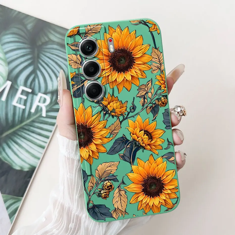 Elegant Butterfly Floral Soft Silicone Phone Case and Bumper