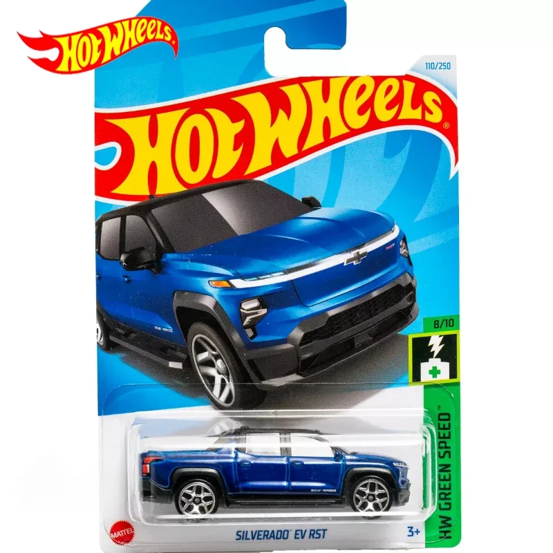 2024E Oryginalny samochód Hot Wheels Silverado EV RST
