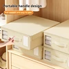 Creative Bed Sheet Storage Box Nonwoven Fabric Breathable Moisture-proof Collapsible Storage Box With Handle For Storage Bedding 1
