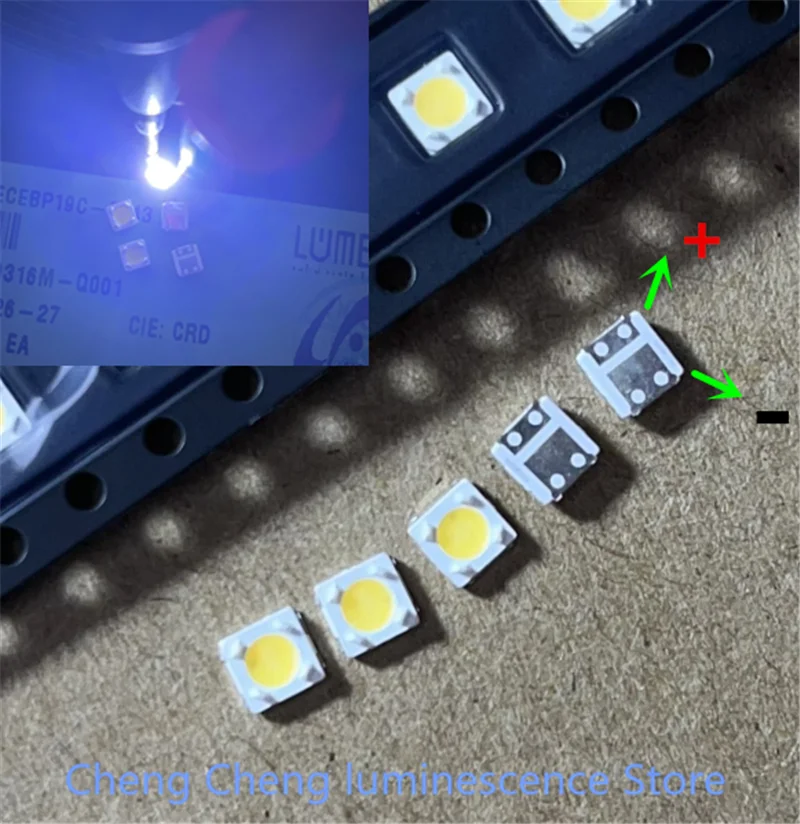 LUMENS LED 백라이트 1W 3V 3535 3537, 시원한 흰색 LCD 백라이트, 삼성 LED LCD 백라이트 TV 응용 프로그램용