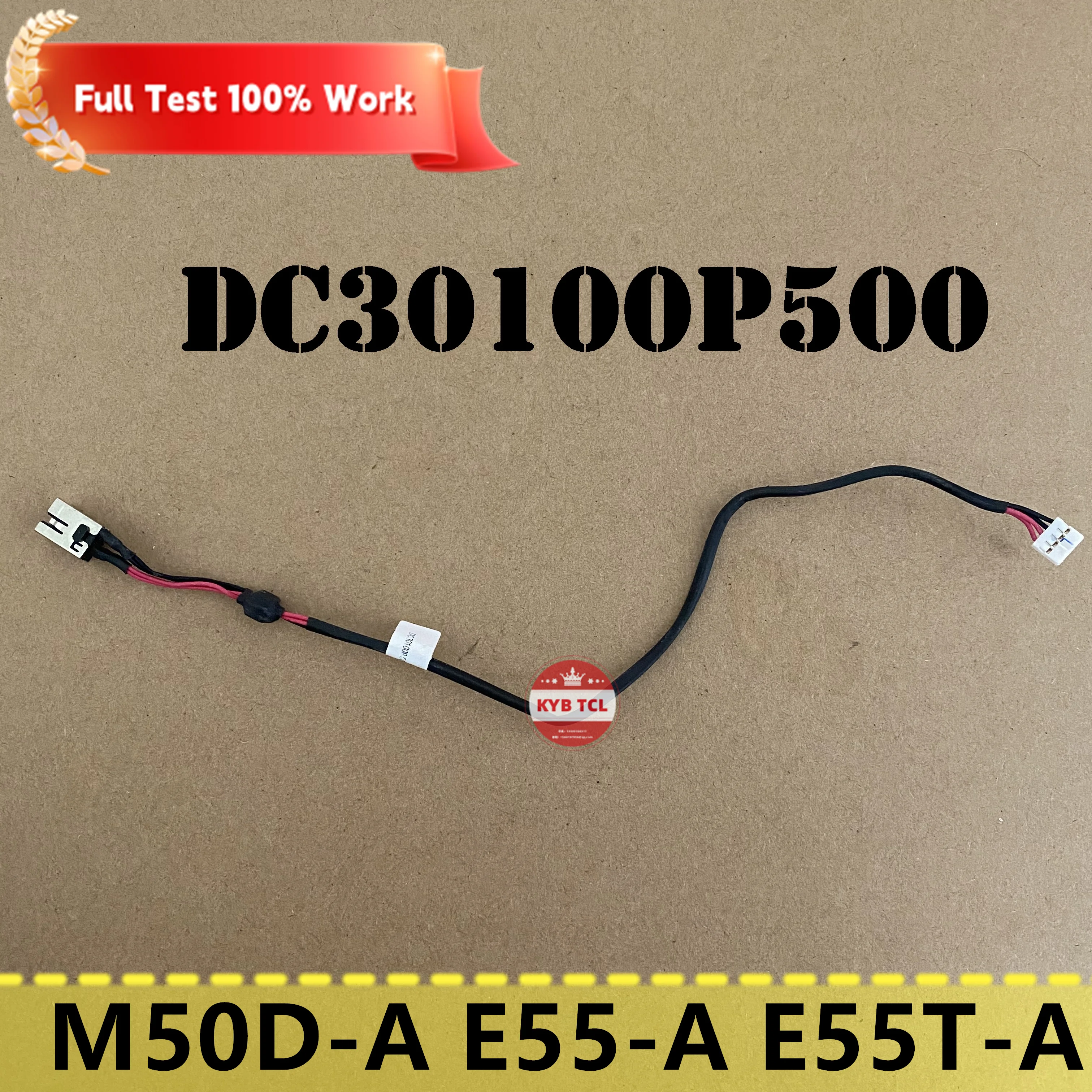 

For Toshiba Satellite M50 E55 M50D-A E55t-A5320 E55-A E55T-A Laptop Power Connector Power Socket with Cable Notebook DC30100P500