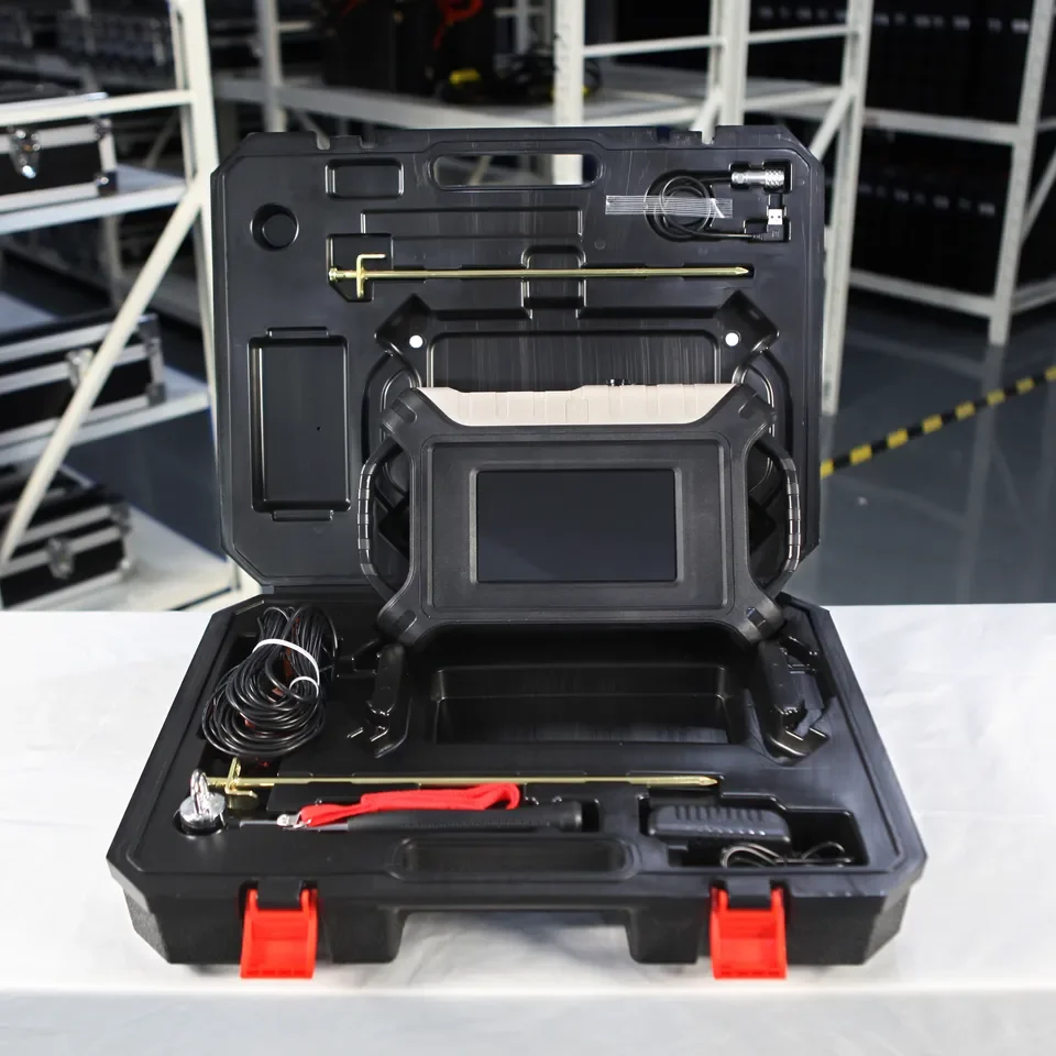 Upgrading New Version ADMT-300AX 300M 3D Touch Screen Type Geophysical Instrumen