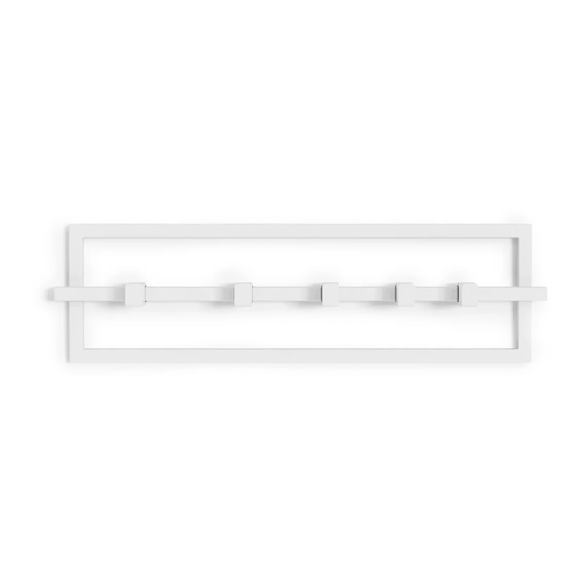 

Umbra Cubiko Wall-Mounted 5-Hook Rack White