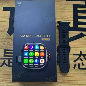 M99 Smartwatch 5G con schermo Amoled da 2,4 pollici 900W telecamera rotante WIFI GPS posizione bussola NFC Bluetooth Smart Watch uomo donna
