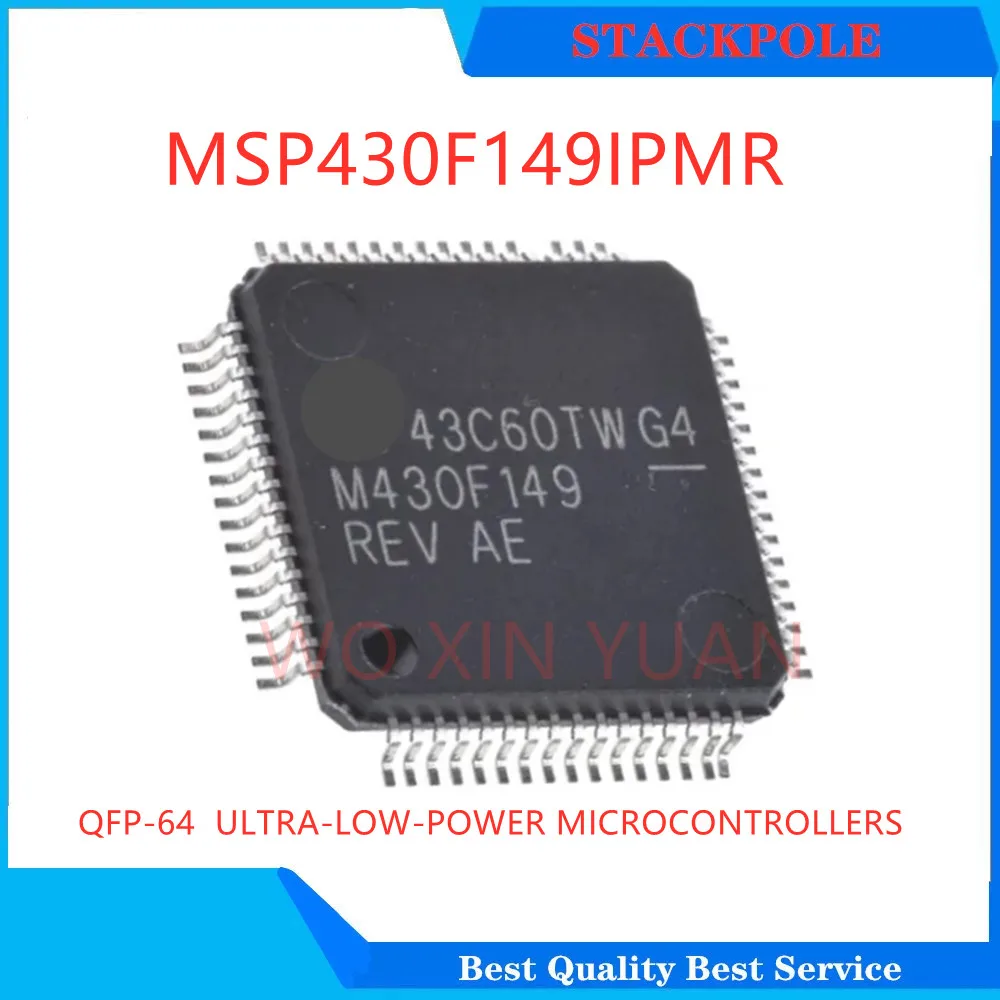 

Микроконтроллеры MSP430F149IPMR MSP430F149 M430F149 MSP430 QFP-64 сверхнизкой мощности, 5 шт.