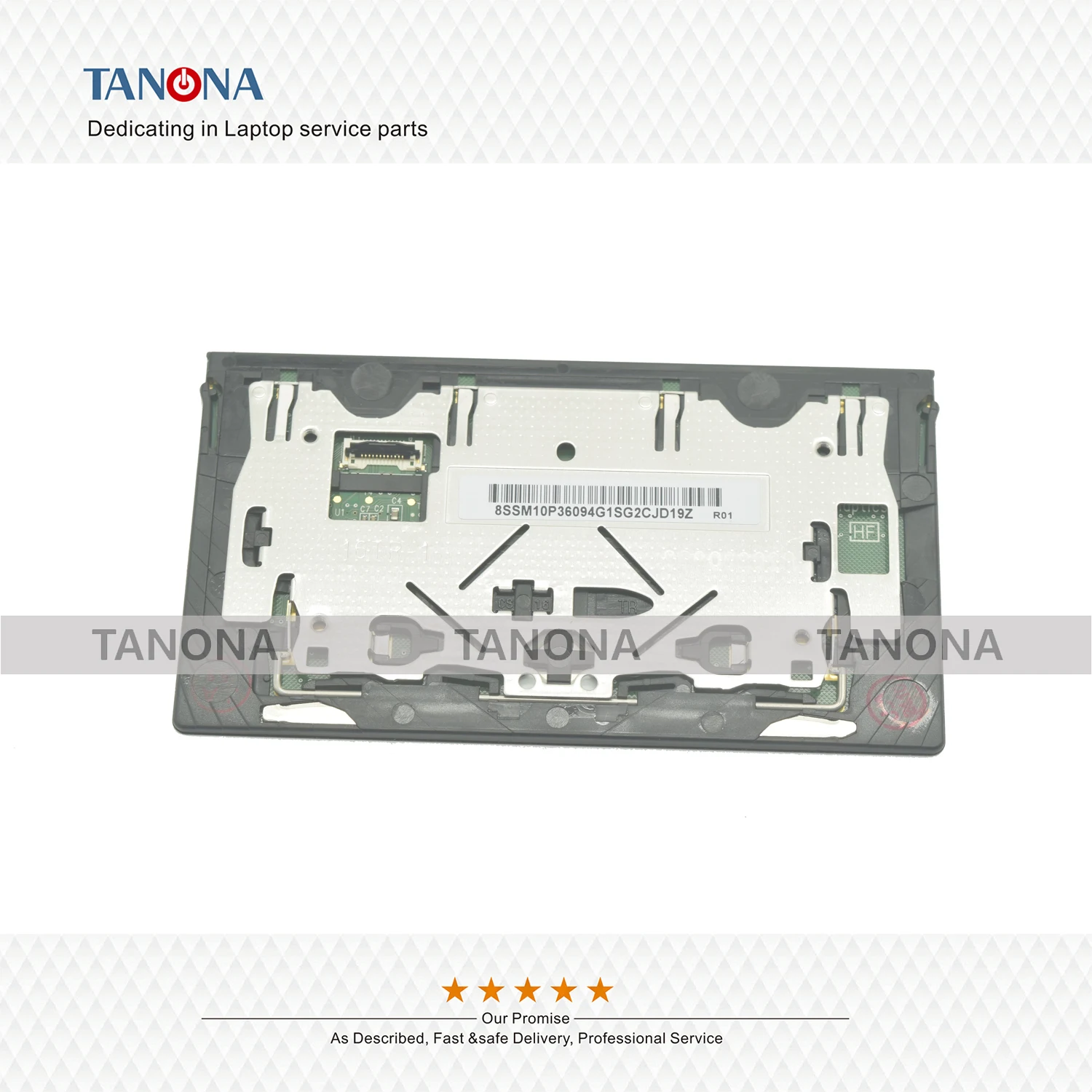 ThinkPad X390 Yoga X13 Yoga Gen 1 노트북 터치패드 클릭패드 트랙패드 블랙용 새 제품 01YU081 01YU082
