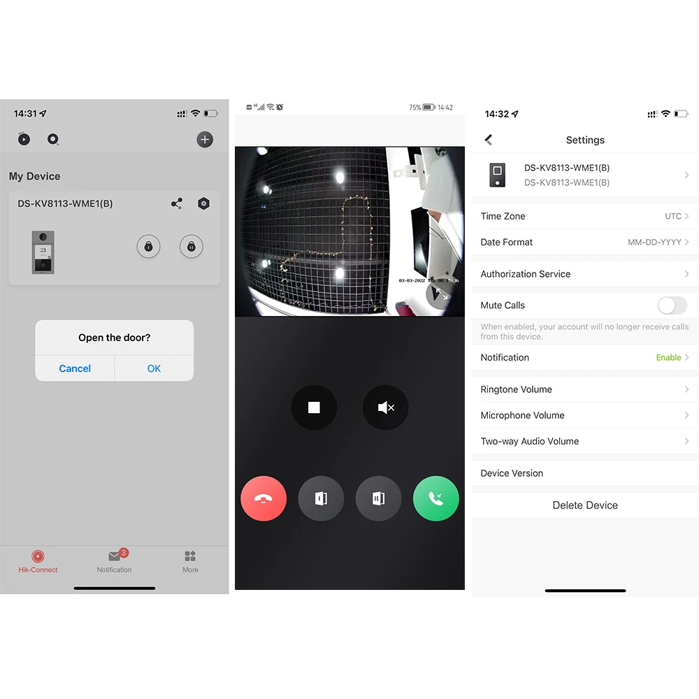 Рисунок 6 - Мультиязычный комплект видеодомофона HIKVISION