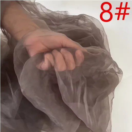Rete in Seta per la Realizzazione di Extension Capelli con Nastro Invisibile - Materiale Base 100% Seta per Extension Capelli e Creazione di Parrucche Personalizzate - immagine 3