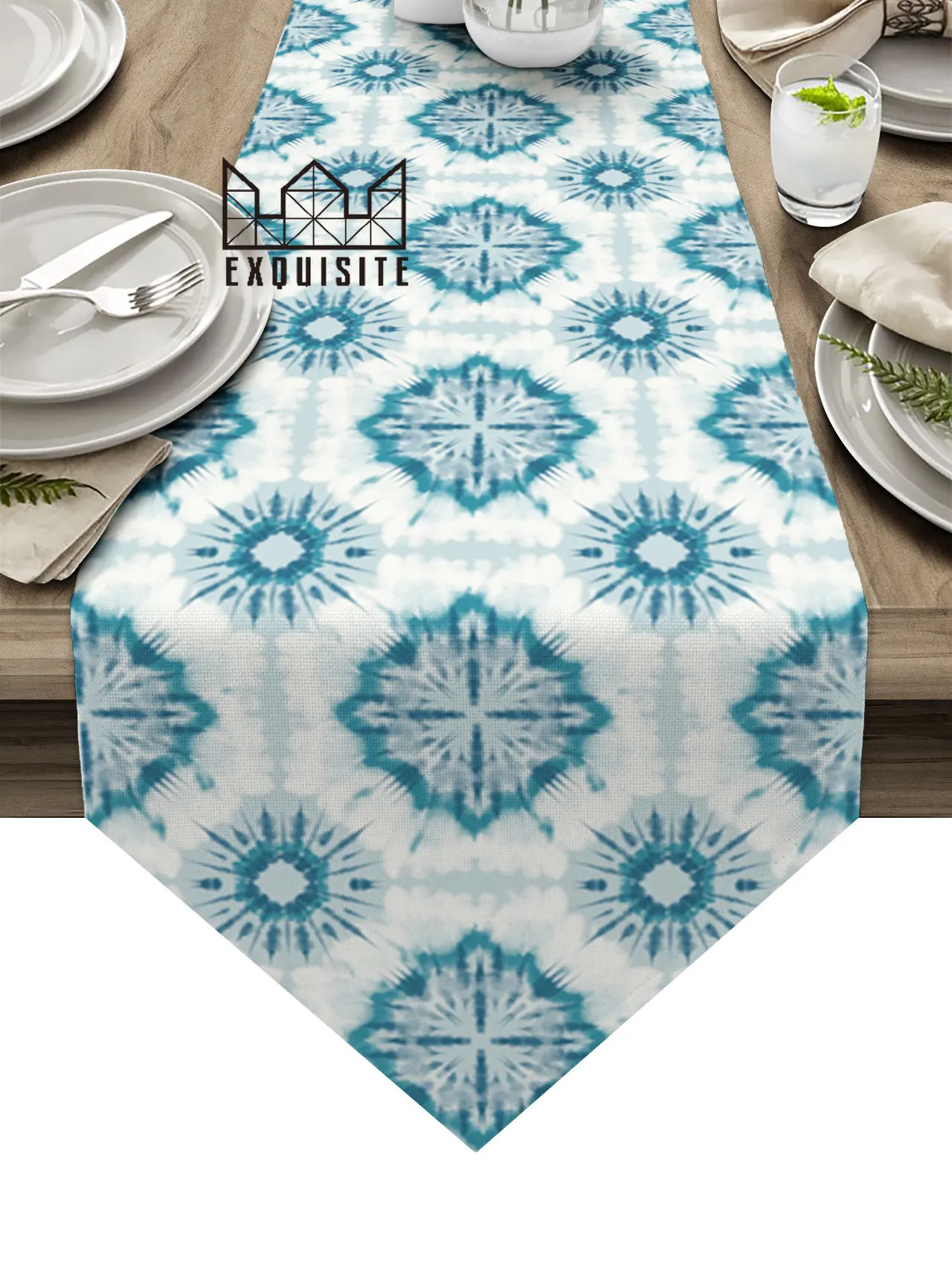 

Бохо Этническая искусственная краска домашний декор скатерть свадебное украшение скатерть кухонный стол