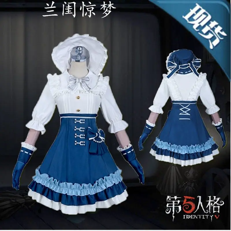 

The fifth personality cos clothes gardener lan boudoir's dream star cosplay skirt full set lolita dress woman