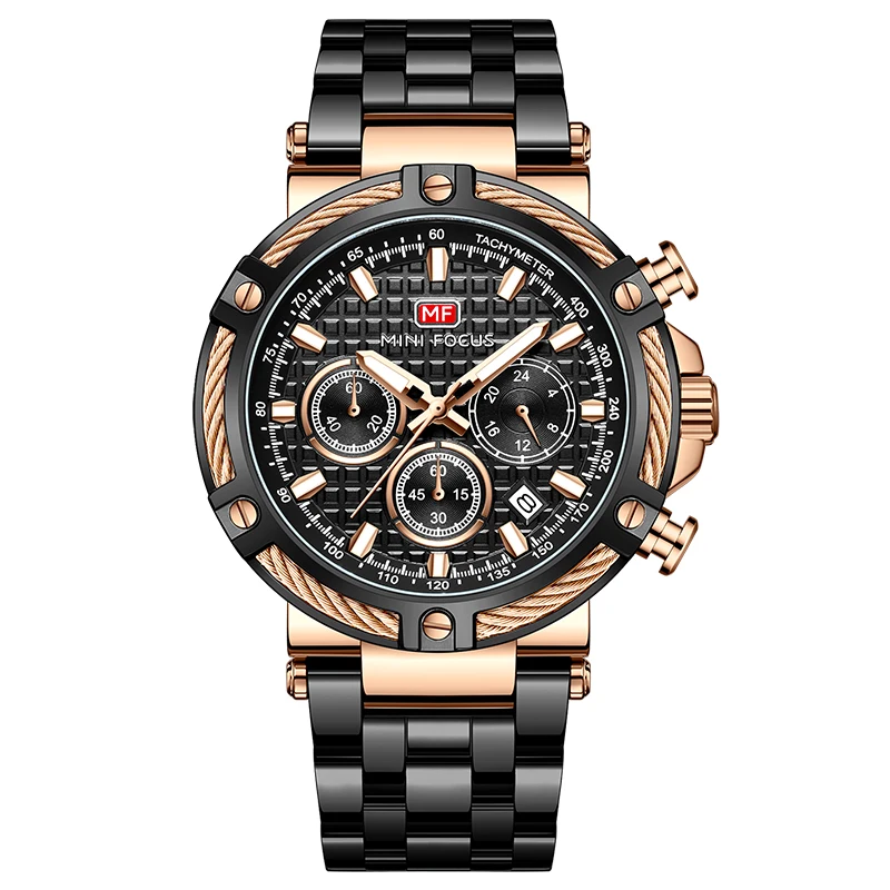 MINI FOCUS Quarzuhr für Herren, wasserdicht_voghion.com