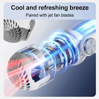 Portable Neck Mounted Fan, USB Charging, Adjustable Bladeless Turbine Neckband Fan Without Blades, Suitable For Outdoor Use 2