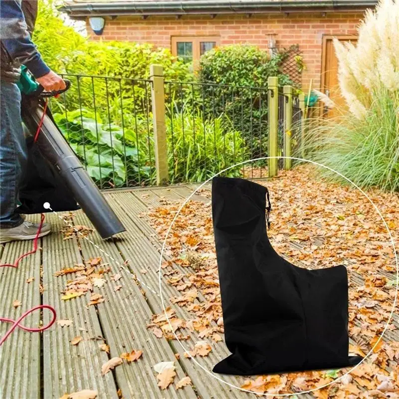 Leaves Vacuum Bag Leaves Vacuum Blower Bag Blower Vacuum Bag Leaves Collection Bag For Rakes Home Garden Use Men Leaves Rakes 4
