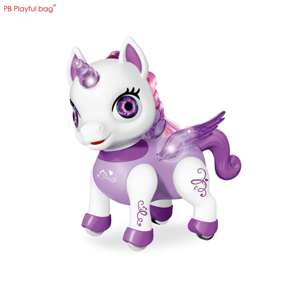 RC Unicorn Smart Animal Dancing Rechargeable Cartoon Pet Kids Remote Control Toy Christmas Gifts AC242 4
