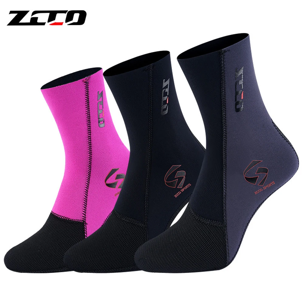 

3MM Neoprene Diving Socks Men's and Women's Swimming And Surfing Socks Warm Anti-Slip Beach Socks Water Sports Diving Socks