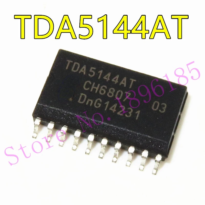 

Бесщеточная схема привода двигателя постоянного тока TDA5144AT TDA5144 SOP, 1 шт.