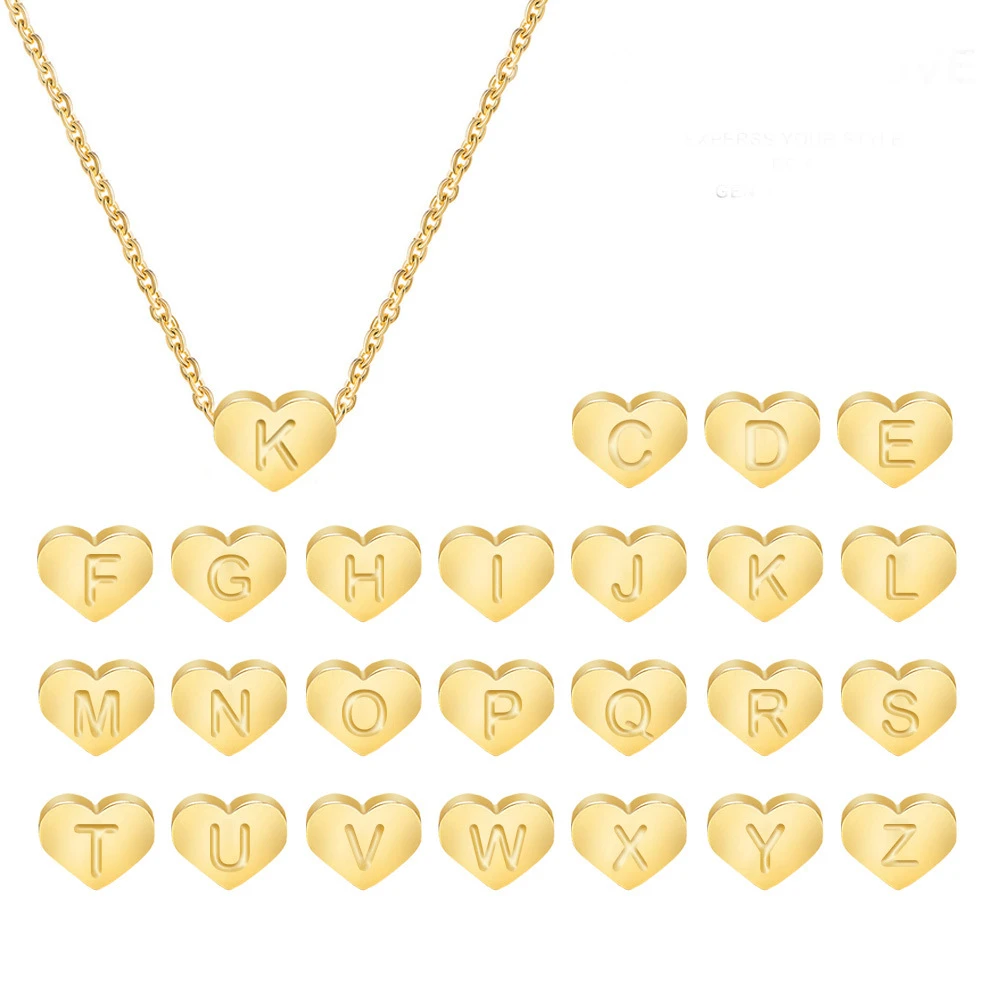 Yw Gairu A To Z Letters Stainless Steel Jewelry Necklace Simple And Elegant Ladies Necklace Aliexpress Yw Gairu A To Z Letters Stainless Steel Jewelry Necklace Simple And Elegant Ladies Necklace Aliexpress