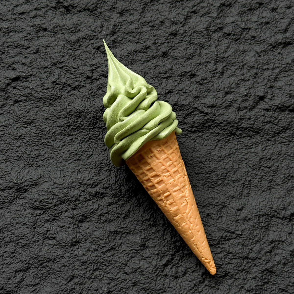 Food Model Food Photography Props Simulated Crispy Ice Cream Realistic Fake Food Dessert Model Ice Cream Cone Photography Props Easter Decorations