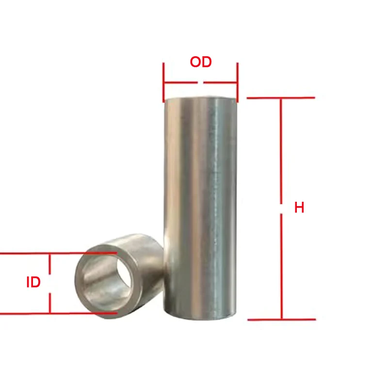 Description Picture 2 of item2Pcs ID8mm Stainless Steel Sleeve Bushing Wear Resistant Bushing Inner Guide Sleeve Lengthen Shaft Bushing Screw Spacer Bush