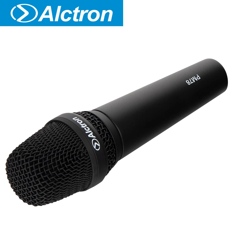 Alctron PM78 handheld condenser mic, vocal mic, captures detailed sound