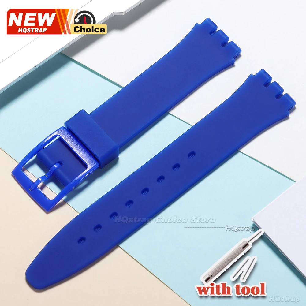 Vibrant Silicone Sport Strap - Waterproof Rubber Wristband with Tool