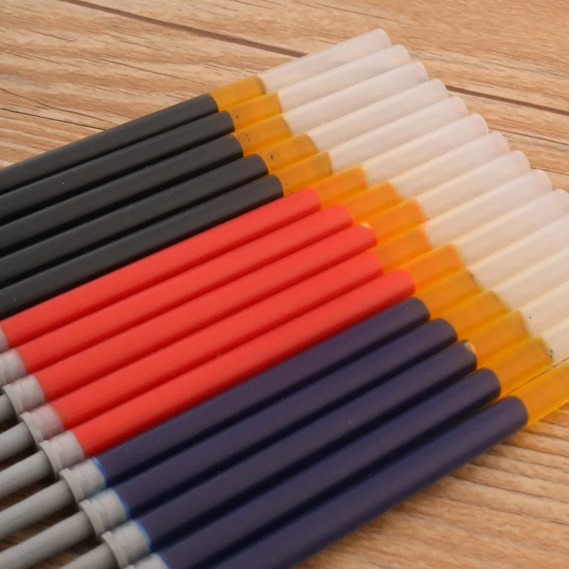 K35 Ink Refills ball point refill 110mm 0.5mm 10pc Student Stationery Office Supplies Gel Pen Refills