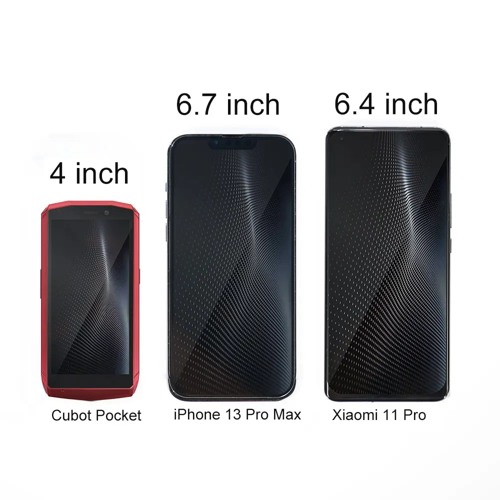 Cubot pocket 4'' the stylish mini smartphone with advanced features € 134,76