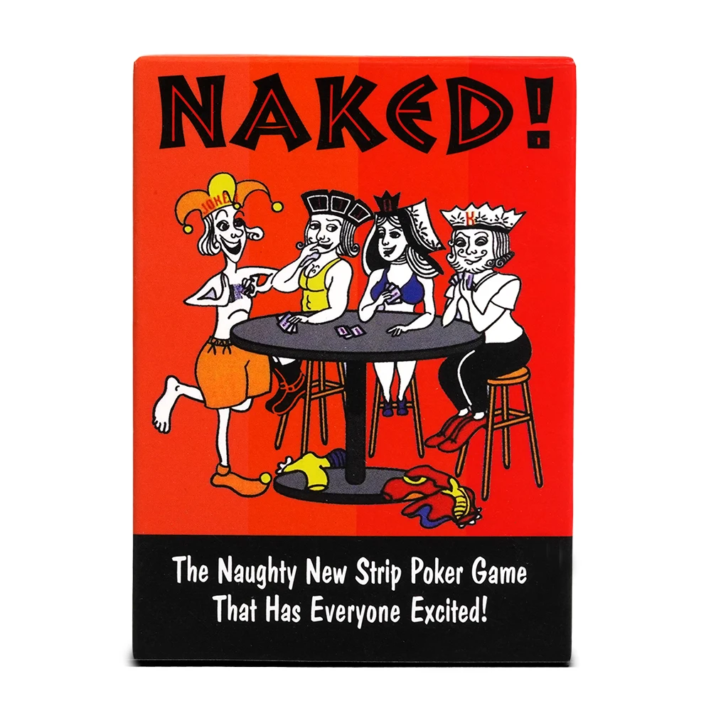 Adult Strip Poker Card Game