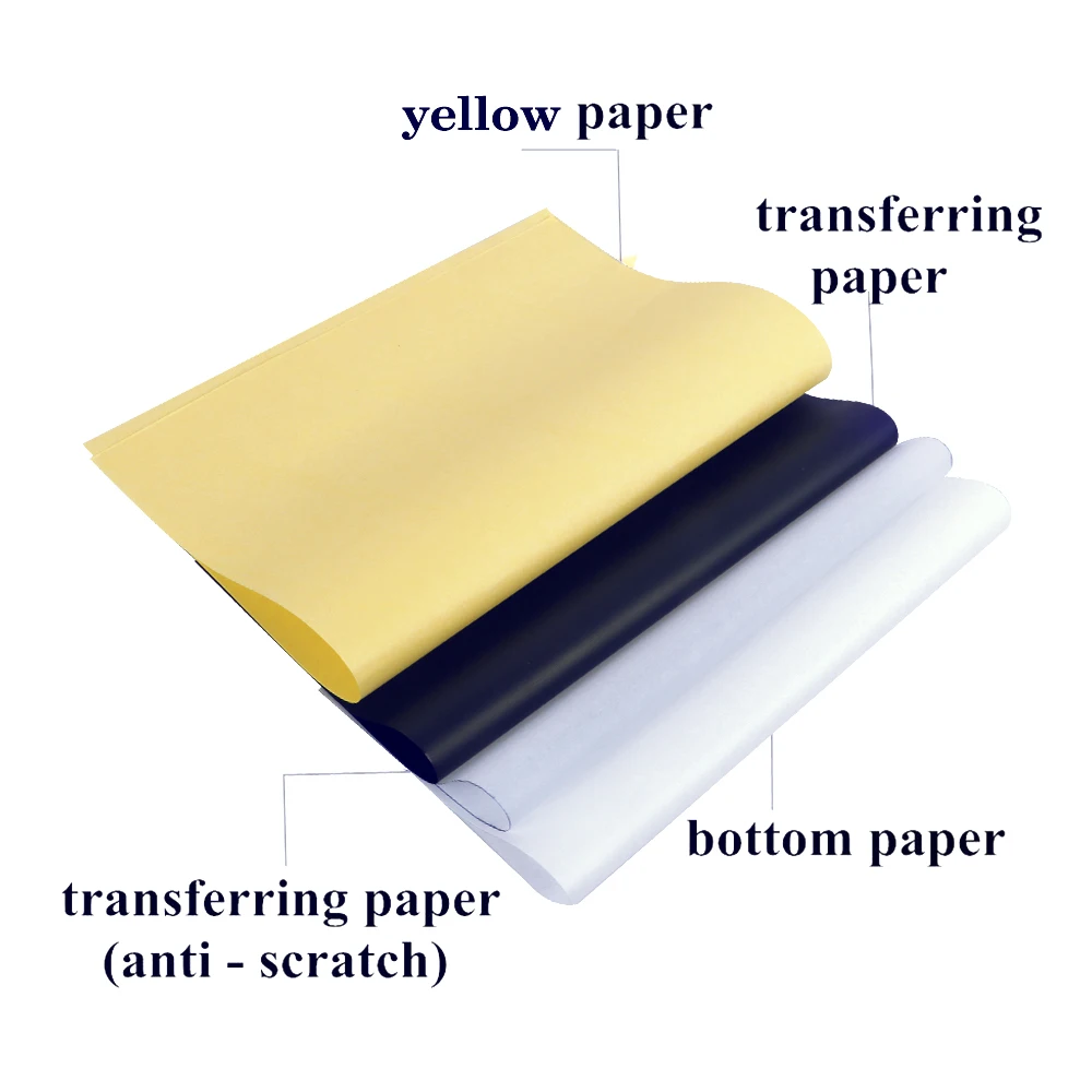 Рисунок 4 - Tattoo Transfer Paper 5/10pcs Master