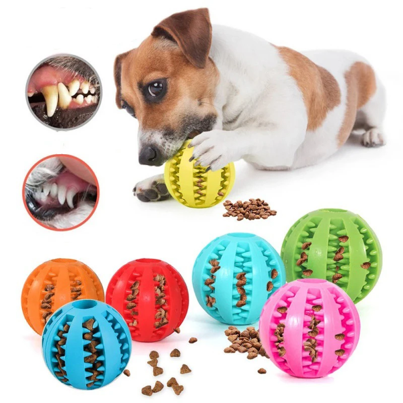 Natural Rubber Pet Dog Toys Dog Chew Toys Tooth Cleaning Treat