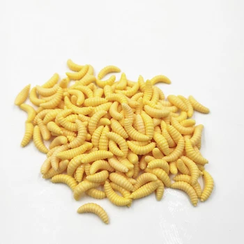 50PCS Soft Fake Worm Fishing Bait 1