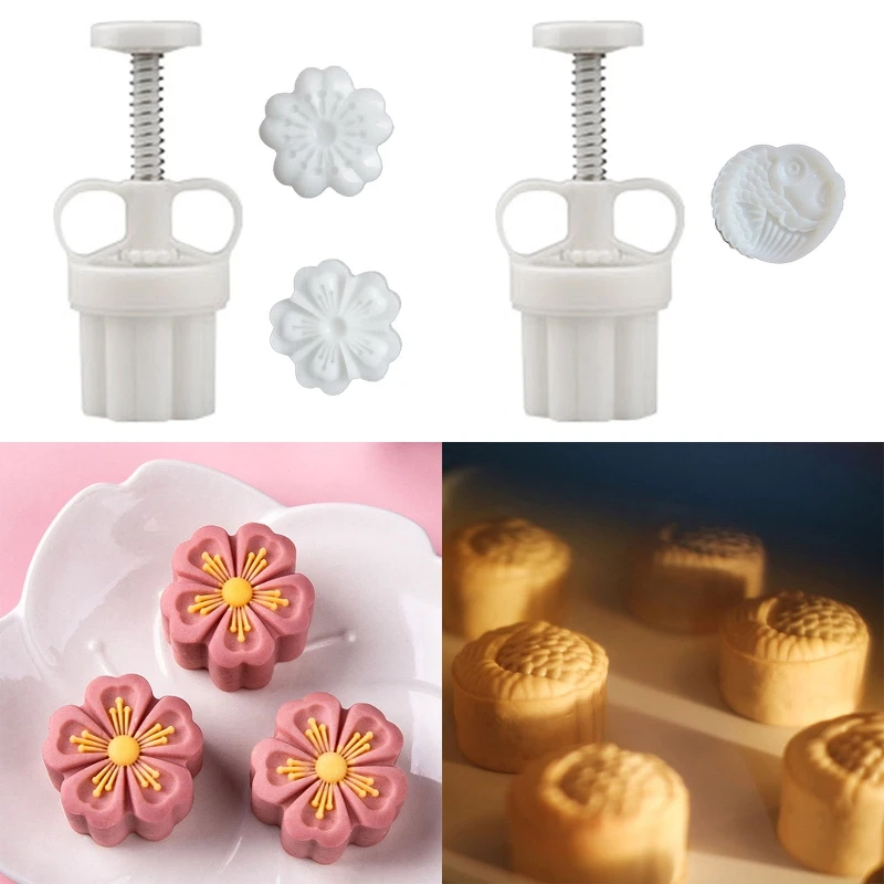 

50/65 г штамп для печенья, форма для торта «Луна», ручной пресс, фестиваль середины осени, украшение «сделай сам», форма для для