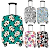 Kawaii Animal Panda Print Luggage Cover for Travel Women Cute Trolley Case Covers Elastic Suitcase Protective Cover 1