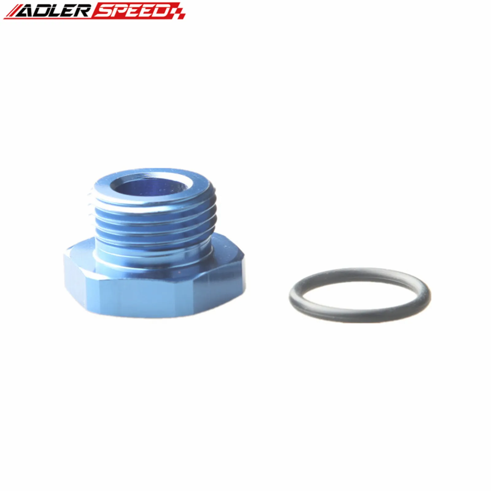 ADLERSPEED AN3 AN4 AN6 AN8 AN10 AN12 AN16 플레어 포트 플러그 피팅 (O 링 씰 포함) 알루미늄