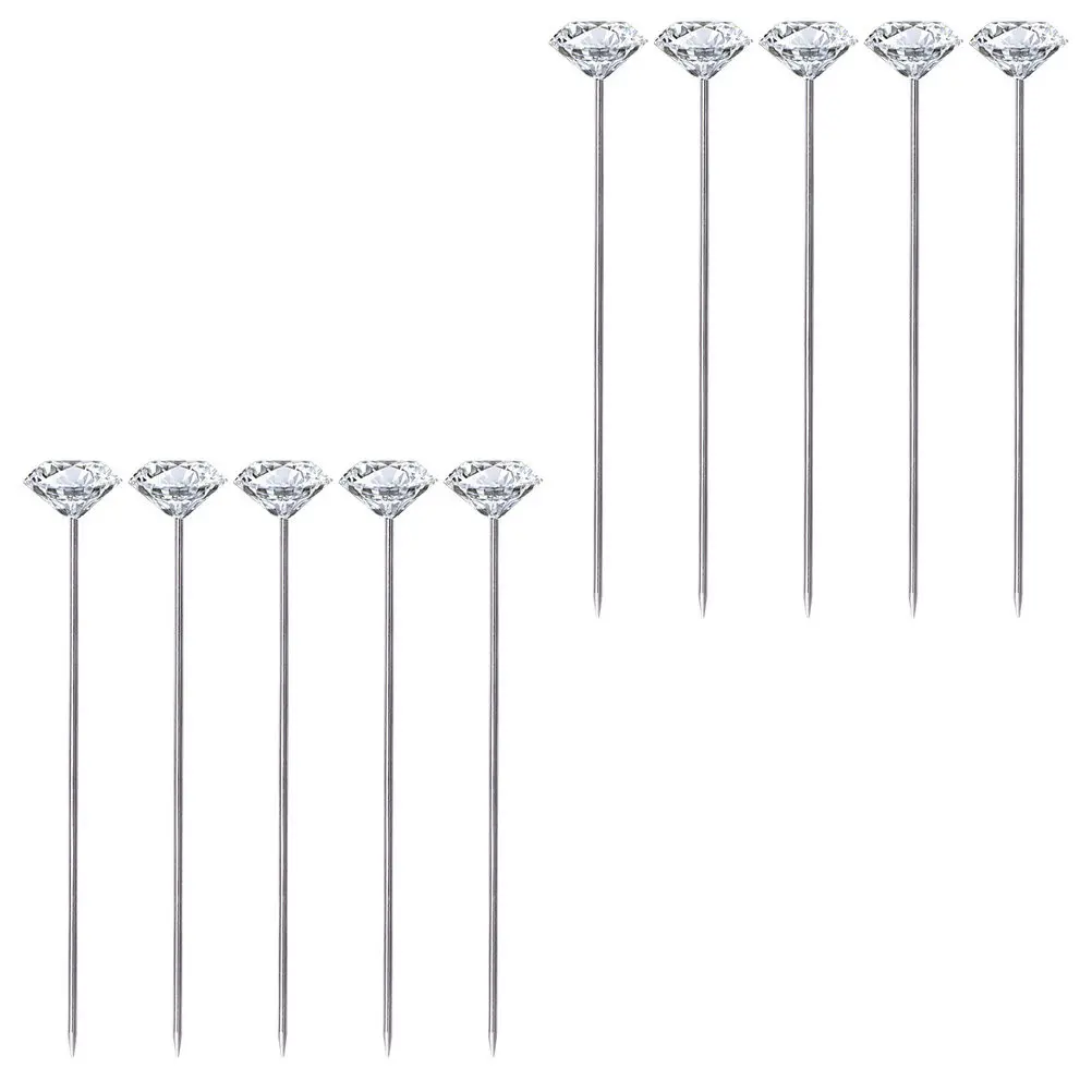 200Pcs 사랑스러운 헤드 핀 녹 방지 직물 고정용 핀, 바느질 공예, 자수, 코사지, 웨딩 부케, 쥬얼리 제작용