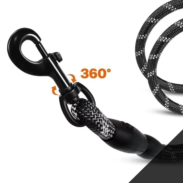 Pet Adjustable towing ropes large middlesmall dogs outdoors Pet Supplies 3m pet Reflective Nylon tow rope non slip foam handle 3