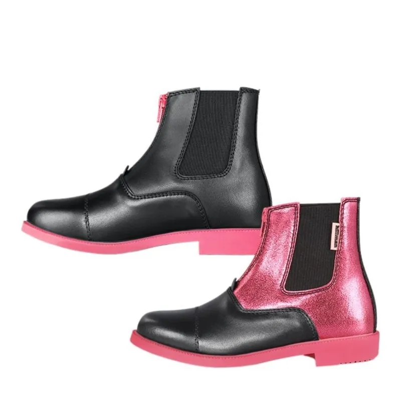 Hillman Children's Riding Equestrian Short Boots Children's Horse Riding Boots