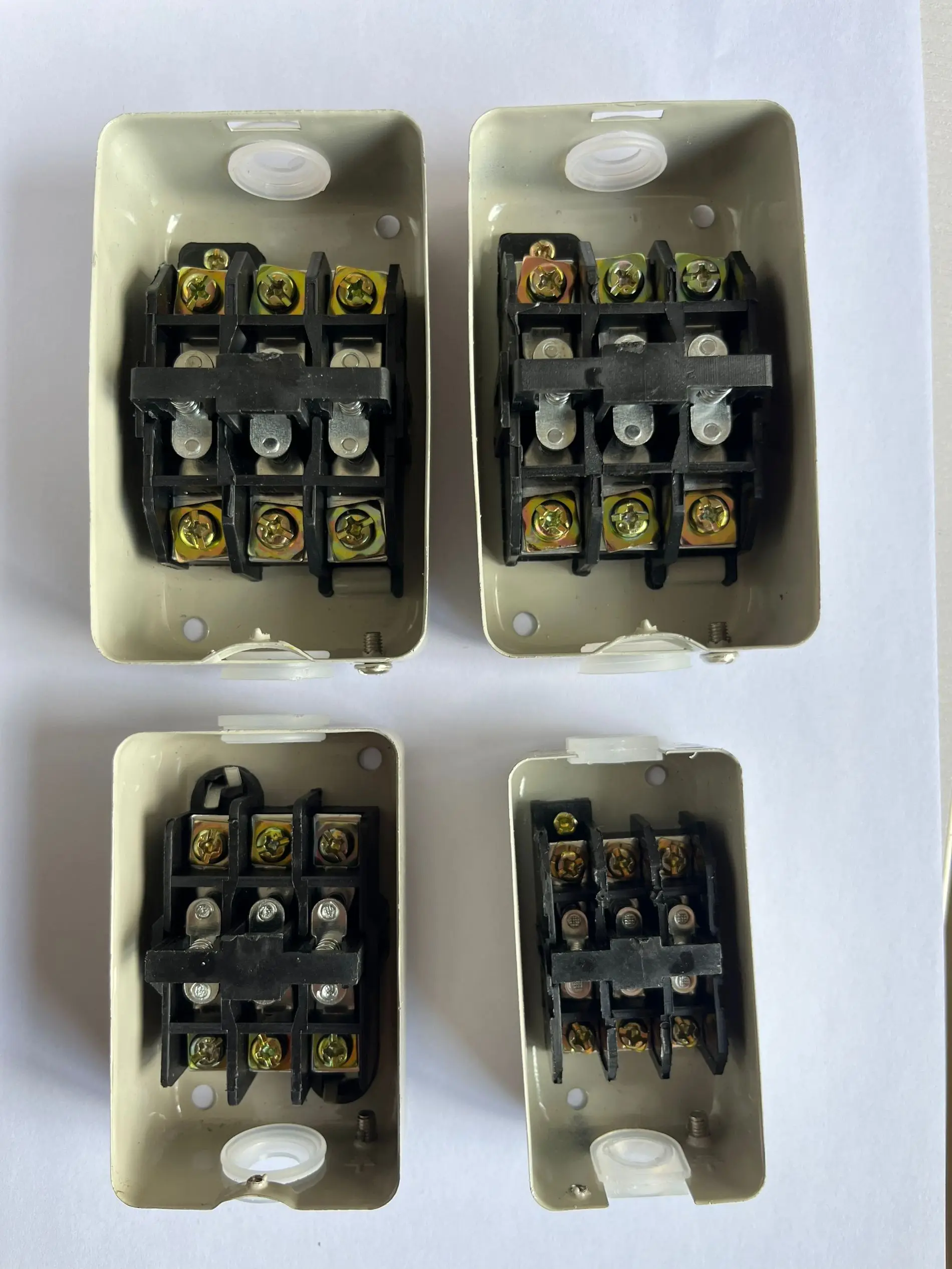 1 pz BS216B 230B 211B AC220V 380V interruttore a pulsante di avvio trifase ON-OFF controllo motore Start Stop  13