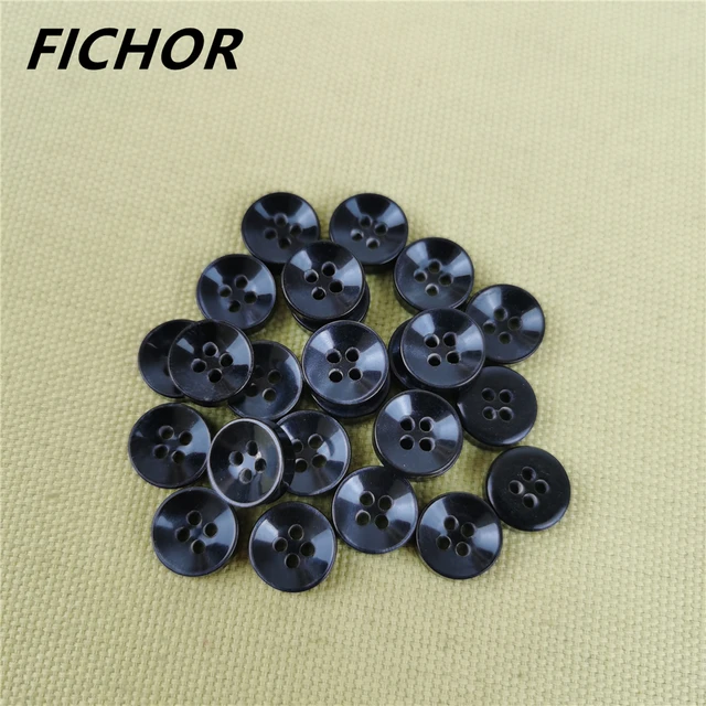 50PCS 4-Holes Shirt Buttons Wholesale Four Eye Sweater Small Buttons DIY  Garment Accessories 11mm Plastic Buttons for Clothing - AliExpress