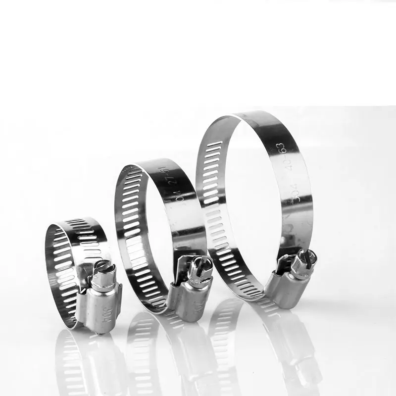 10pcsStainlessSteelHoseClamp8152mmAdjustableDriveFuelLine