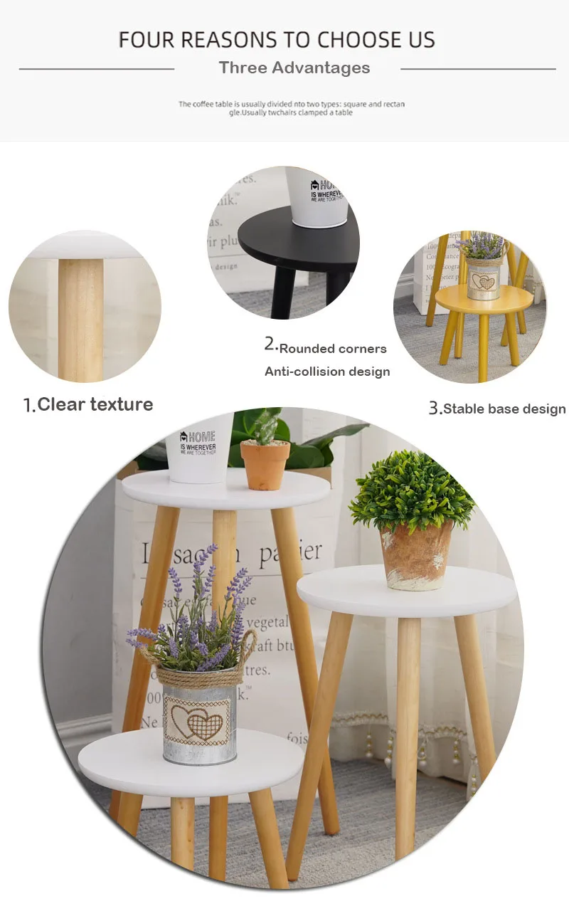 Solid Wood Flower Stand, Plant Stand, Flower Pot,Garden Decoration, Bonsai Display Stand Living Room Balcony Flower Stand Stool
