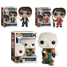 Funko Pop Toy Harried Series Ginny Ron Hedwig Snape Luna Fawkes Demendore Luna Pocket Pop Action Figure Toys