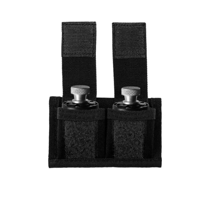 Description Picture 6 of itemMolle Double Speed Loader Pouch Mag Holder Waist Bag Universal Hunting Accessories Revolver Belt Clip Holster Magazine Pouches