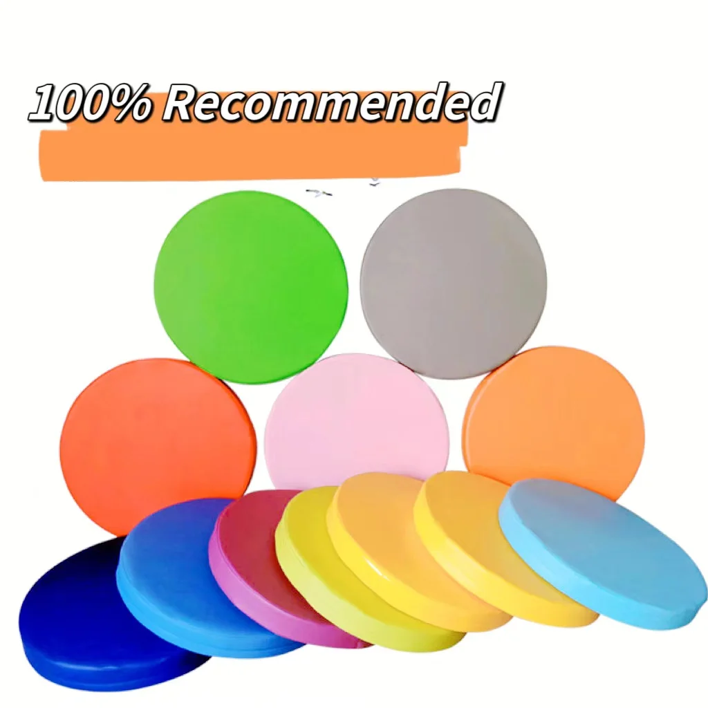 30cm Memory Foam Seat Cushion Waterproof Anti-Slip Soft Solid Round Floor Seat For Outdoor Bistro Stool Patio Home Dining 방석 3