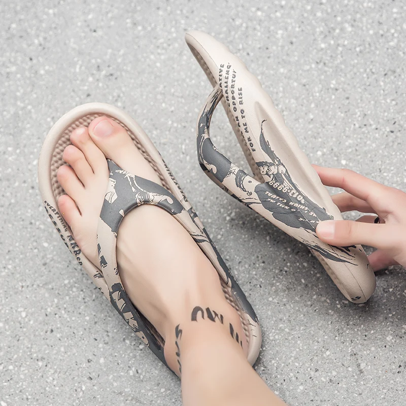 تنفس الشاطئ شبشب رجالي حجم كبير للجنسين الوجه يتخبط الصيف الترفيه الشرائح أحذية رجالي خفيفة الوزن الصنادل الناعمة Zapatillas